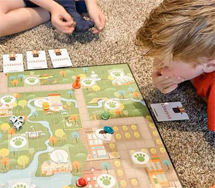 picture of boy playing board game from internet