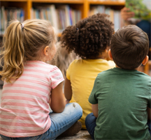 kids at story time ChtGPT image